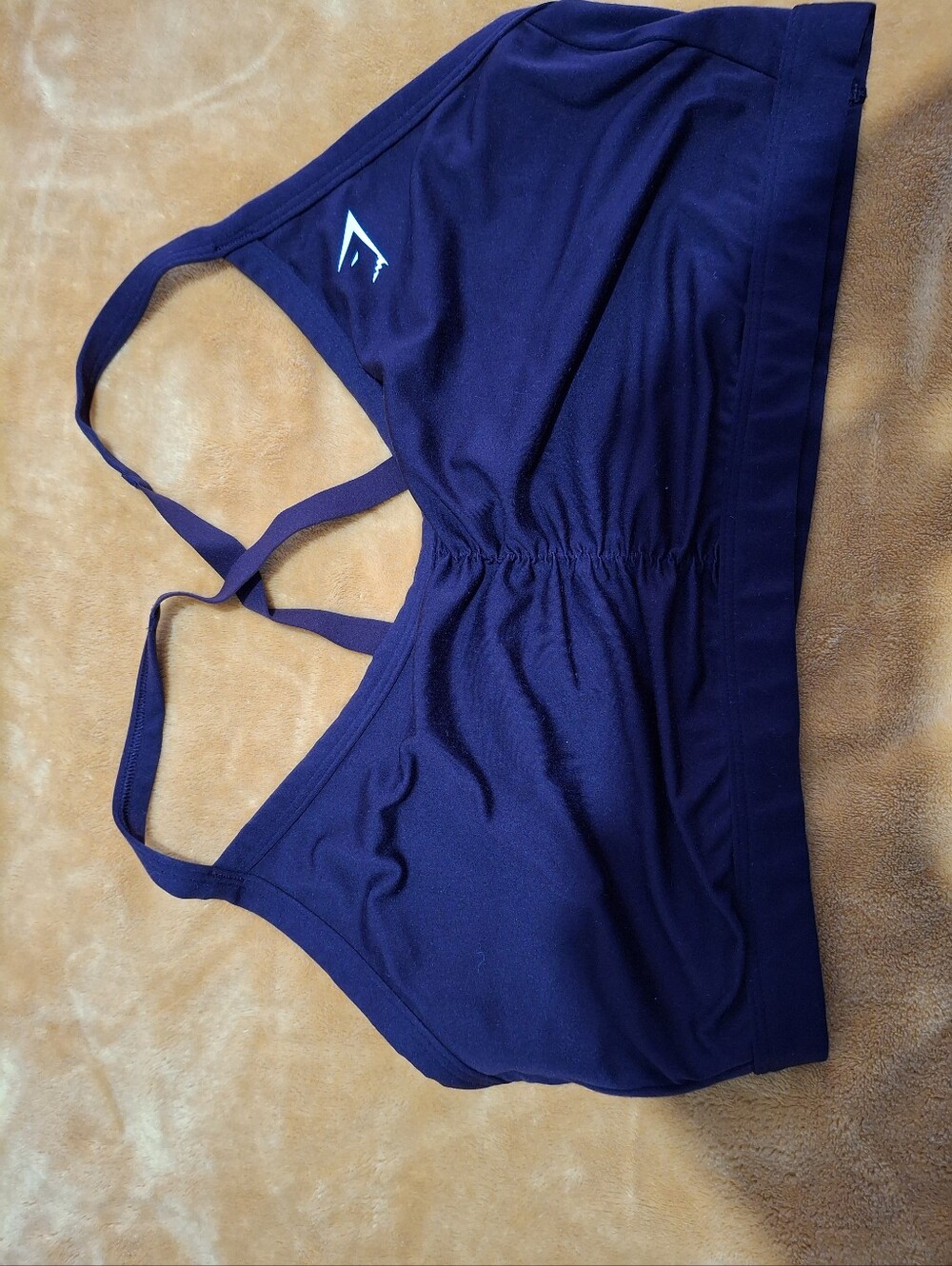 Plum Gymshark Sports Bra with Racerback Support